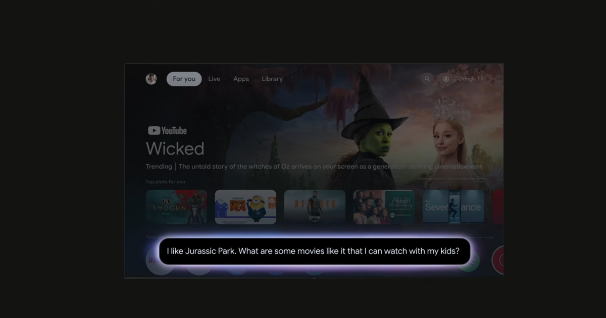 Gemini AI on Google TV