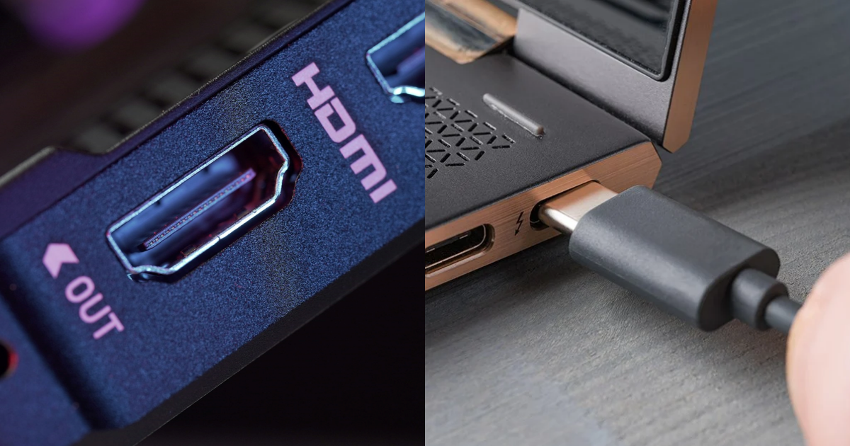 HDMI and Thunderbolt