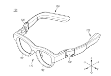 Samsung AR/VR smart glasses patent shows adjustable hinge system for better fit