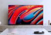 5 key takeaways from Sony and TCL’s TV joint venture and what it really means for Bravia A Sony Bravia television displaying a colorful abstract visual in a modern living room setup