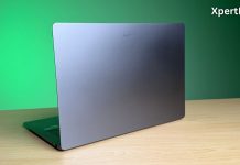 Samsung Galaxy Book6 Pro First Impressions: Performance Jumps, Better Ergonomics, and a Brighter AMOLED Samsung Galaxy Book6 Pro First Impressions laptop lid from the back
