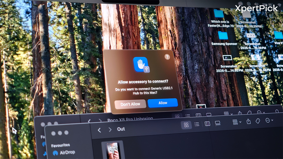 BenQ MA270UP as a usb hub