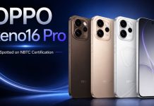 OPPO Reno16 Pro Spotted on NBTC Certification Website