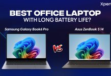 Samsung Galaxy Book6 Pro vs Asus ZenBook S 14: Best Office Laptop With Long Battery Life?