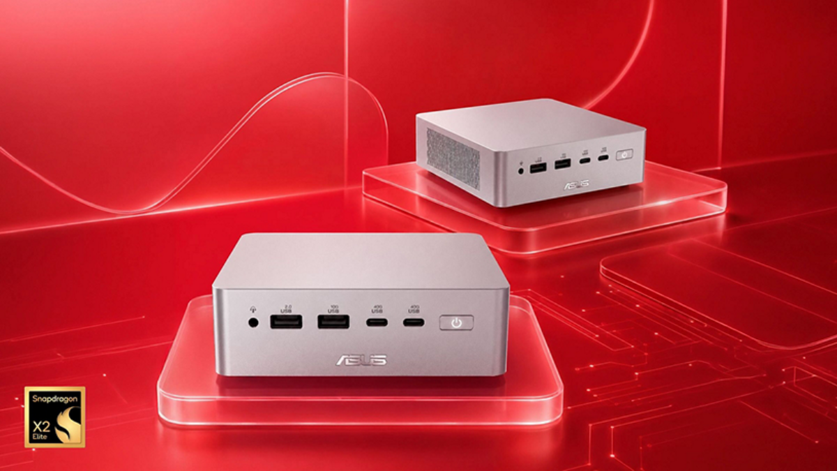 ASUS Launches Ascent QN10 Mini PC With Snapdragon X2 Elite and 80 TOPS NPU